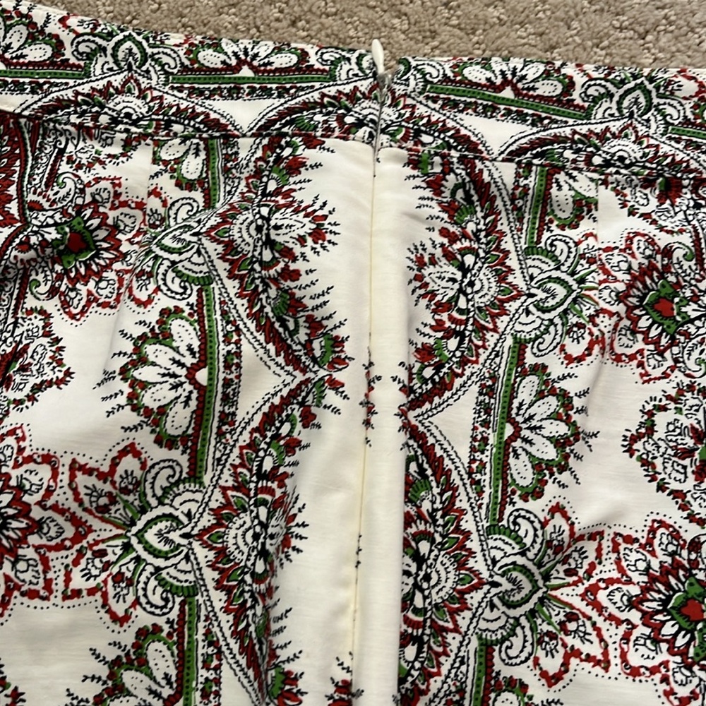 Mauve By Anthropologie Button Front Cotton Skirt.… - image 4